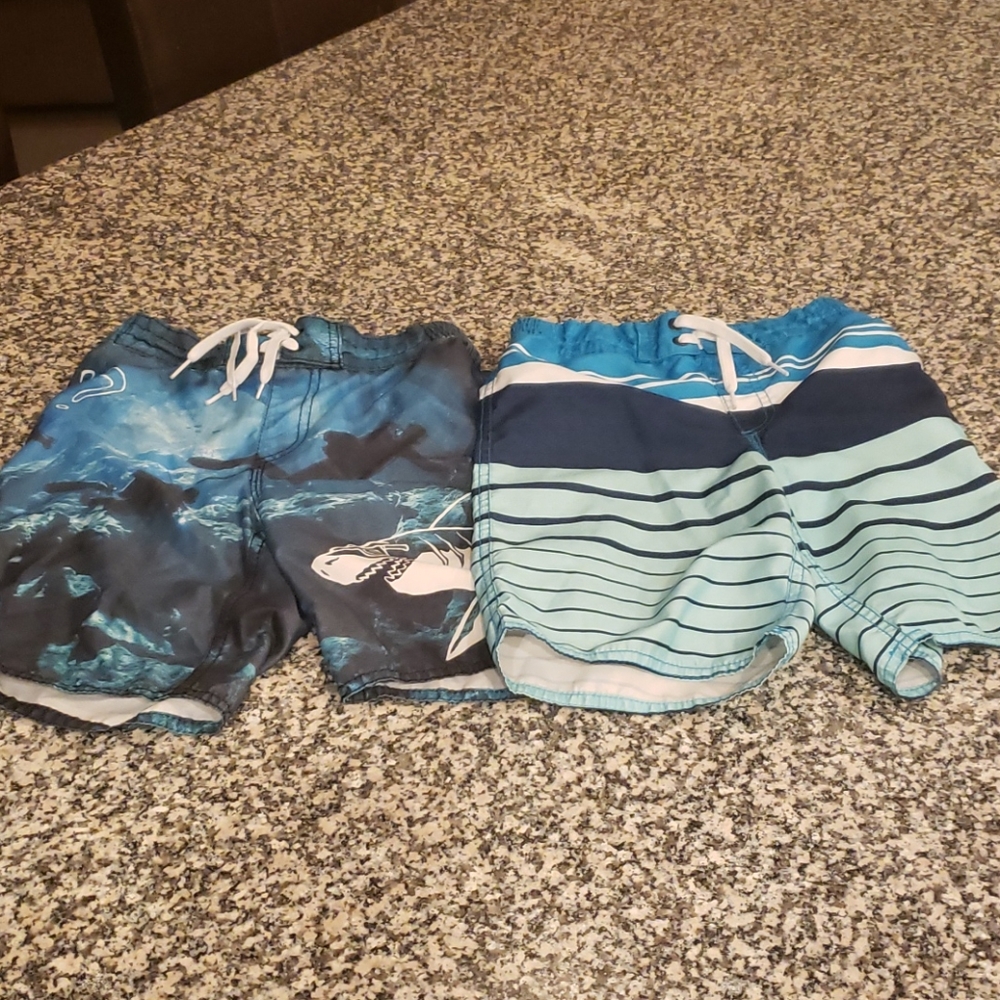 2 - Boys Old Navy Swim shorts size M